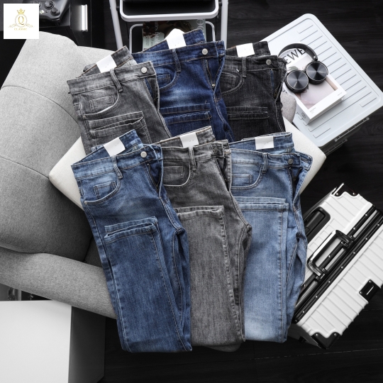 QUẦN DÀI NAM JEANS CAO CẤP VẢI CO GIÃN, BASIC, TRẺ TRUNG VÀ NĂNG ĐỘNG