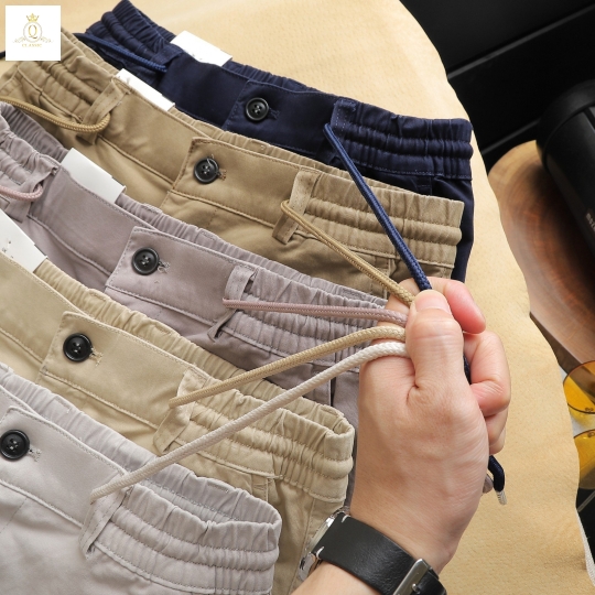 QUẦN SHORT NAM KAKI LƯNG THUN DÂY RÚT CAO CẤP VẢI CO GIÃN, PHONG CÁCH TRẺ TRUNG VÀ NĂNG ĐỘNG