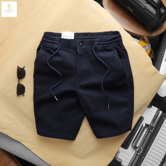QUẦN SHORT NAM KAKI LƯNG THUN DÂY RÚT CAO CẤP VẢI CO GIÃN, PHONG CÁCH TRẺ TRUNG VÀ NĂNG ĐỘNG