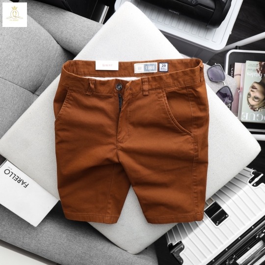 QUẦN SHORT NAM KAKI CAO CẤP MÀU TRƠN CHẤT LIỆU CAO CẤP, DÀY DẶN VÀ CÓ ĐỘ CO GIÃN CAO