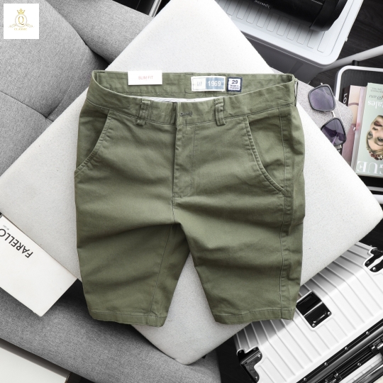 QUẦN SHORT NAM KAKI CAO CẤP MÀU TRƠN CHẤT LIỆU CAO CẤP, DÀY DẶN VÀ CÓ ĐỘ CO GIÃN CAO