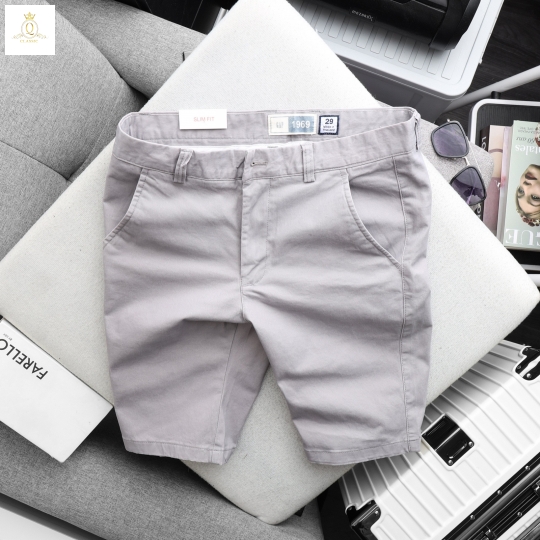 QUẦN SHORT NAM KAKI CAO CẤP MÀU TRƠN CHẤT LIỆU CAO CẤP, DÀY DẶN VÀ CÓ ĐỘ CO GIÃN CAO