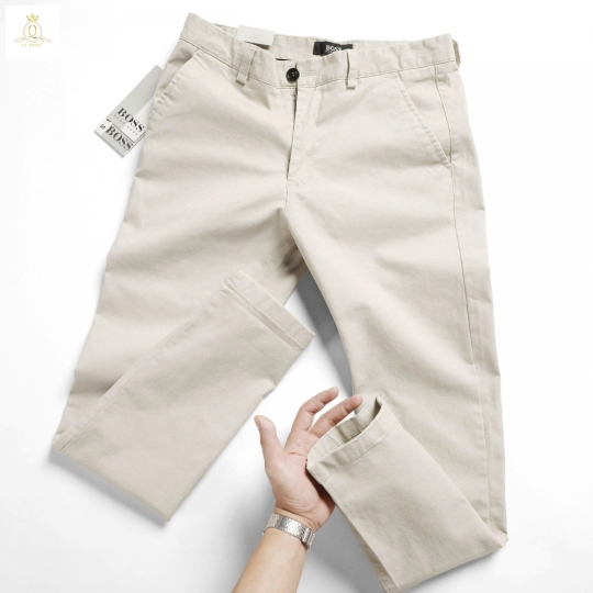 Quần dài kaki nam cotton vài Hàn Quốc cao cấp