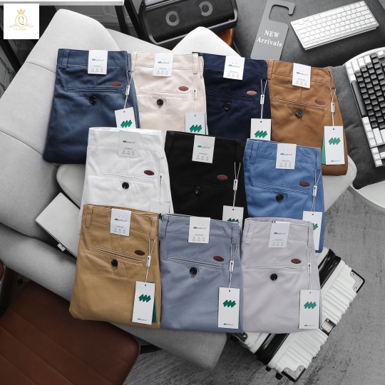 Quần short dây kéo giãn vải Hàn Quốc