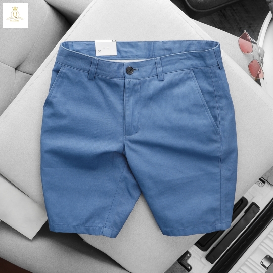 Quần short dây kéo giãn vải Hàn Quốc