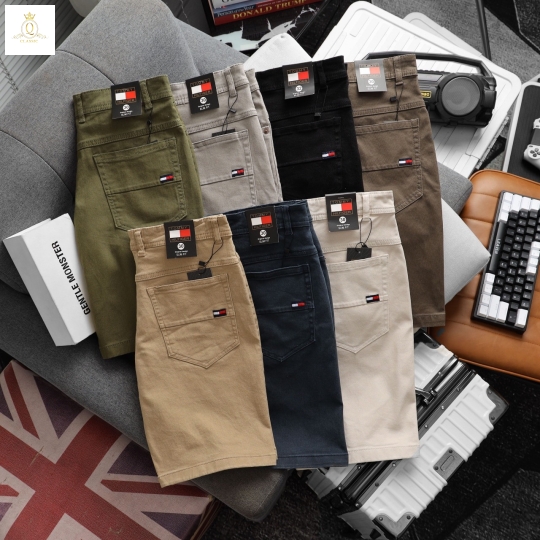 Quần short kaki nam Tommy cao cấp