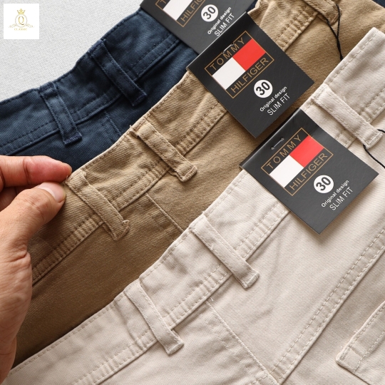 Quần short kaki nam Tommy cao cấp
