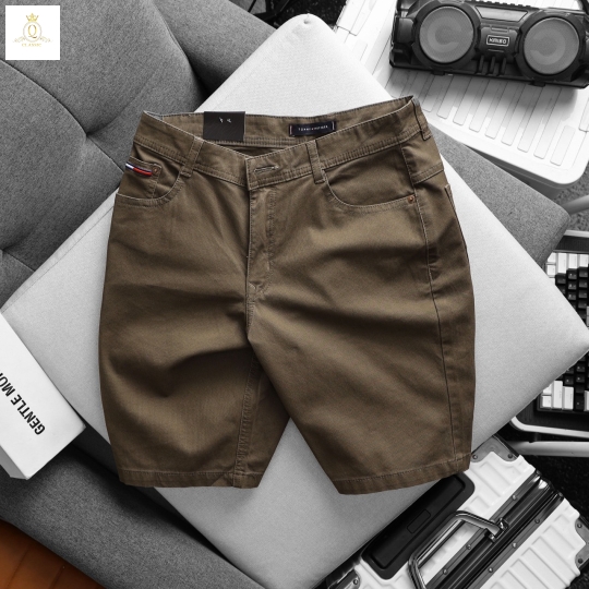 Quần short kaki nam Tommy cao cấp
