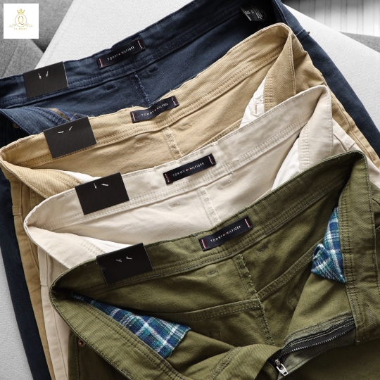 Quần short kaki nam Tommy cao cấp